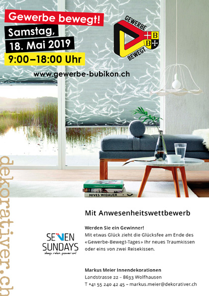 Gewerbeschau am 18. Mai 2019 von 9 bis 18 Uhr