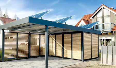 Carport Photovoltaikvorbereitung
