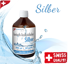 Kolloidales Silber 10 ppm in 250 ml Flasche Kolloidales Silber 10 ppm in 250 ml Flasche
