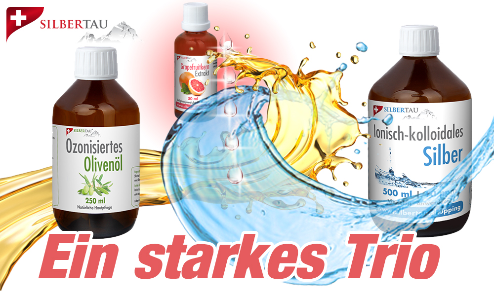 Ein starkes Trio: Grapefruitkern ergänzen! Ein starkes Trio: Grapefruitkern ergänzen!