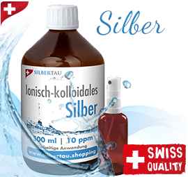 Kolloidales Silber 10 ppm in 500 ml Flasche Kolloidales Silber 10 ppm in 500 ml Flasche