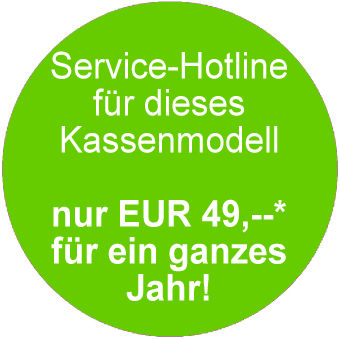 Telefonsupport für Sharp Kassen