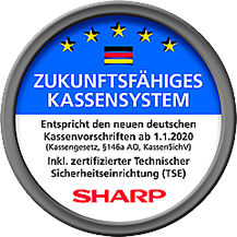 Zukunftsfähige Sharp Kassen mit zertifizierter TSE