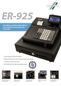 Datenblatt Registrierkasse Multi Data ER-925