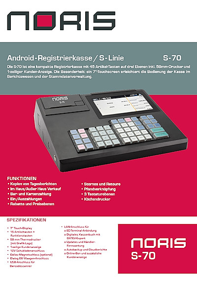 Registrierkasse Noris S-70
