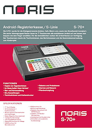 Registrierkasse Noris S-70 +