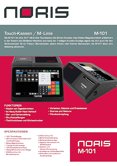 Registrierkasse Noris M-101
