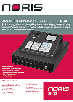 Registrierkasse Noris S-43