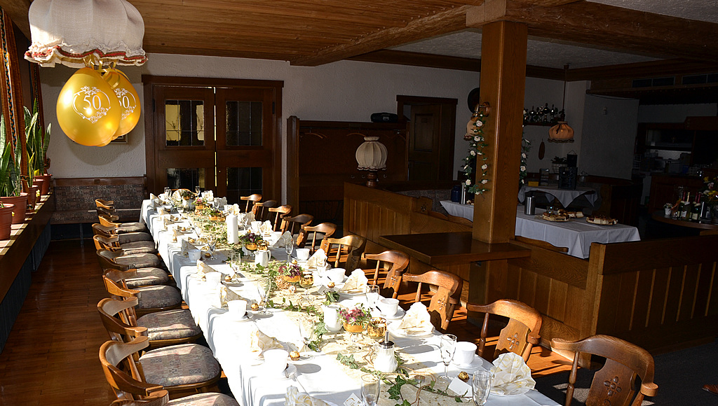 Feiern im Gasthof Pension Sonne