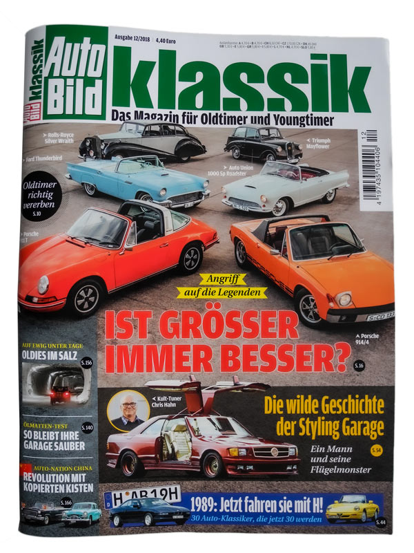 Testsieger Autobild Dezember 2018